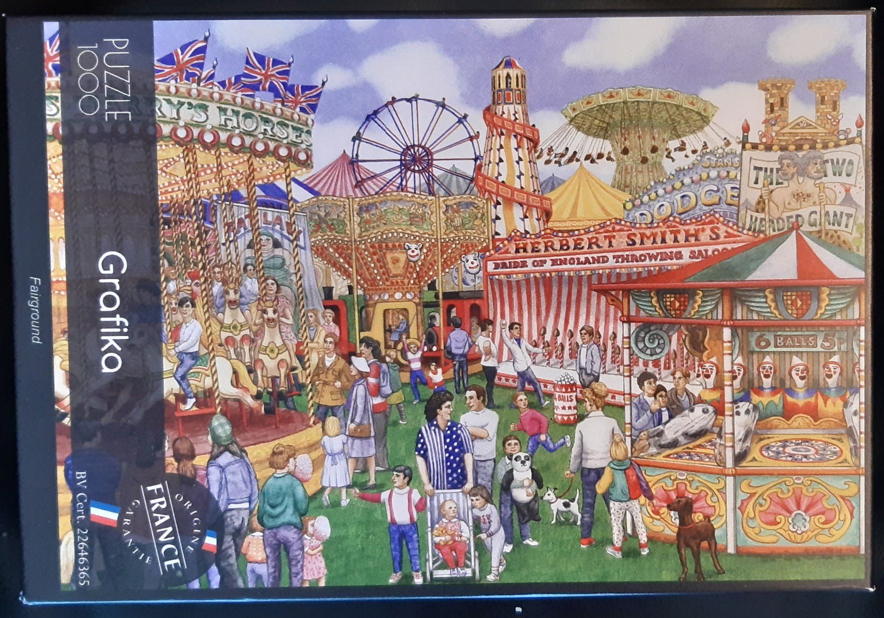 Puzzles: Puzzle 1000 Teile,Jahrmarkt – D'occasion à St. Gallen par hohl1964