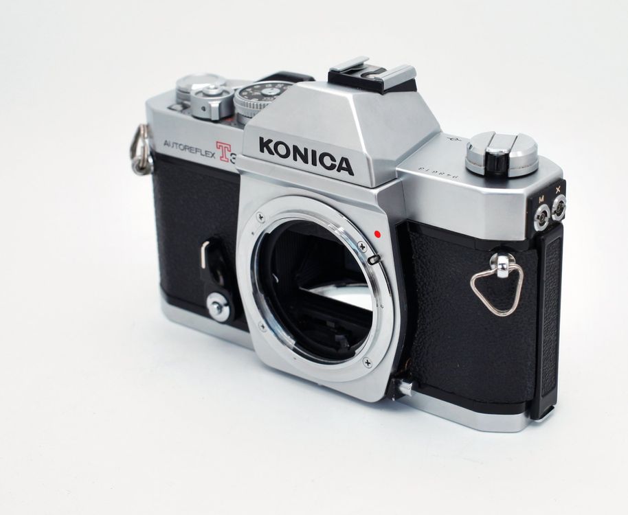 Konica Autoreflex T3 Vintage-Body mit Case top schön! 6