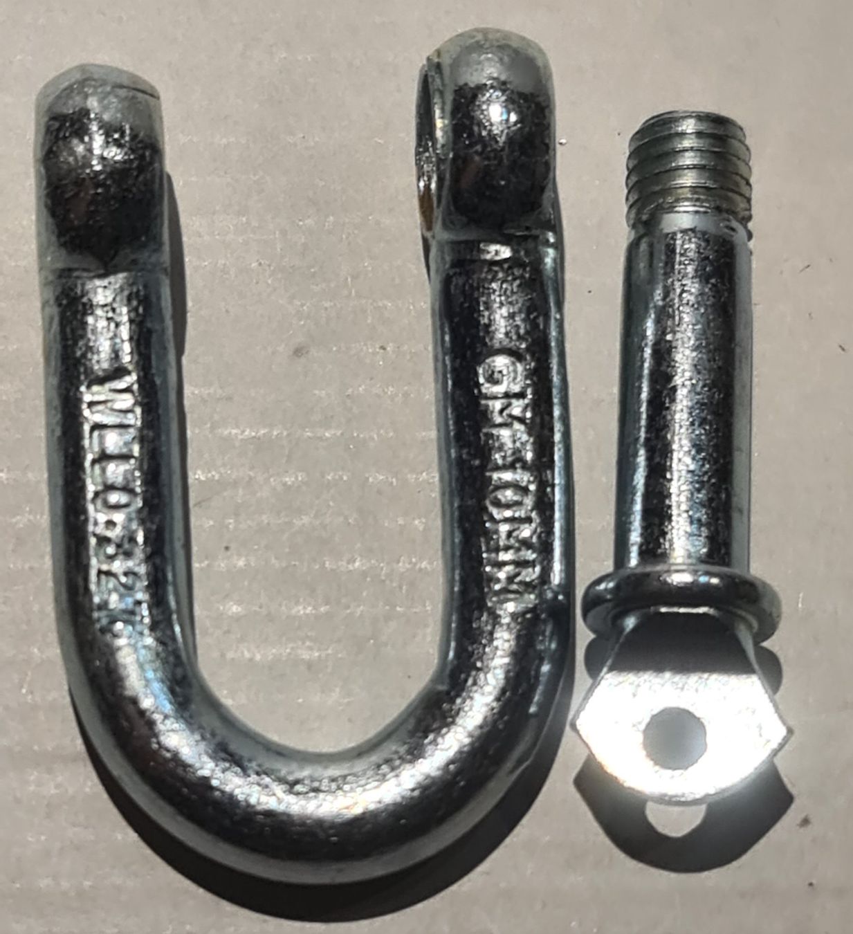 Ferramenta: 3 stük Schäkel 10mm  Gerade mit Augbolzen – Nuovo (secondo la descrizione) da Uerkheim venduto da Justi.y 2