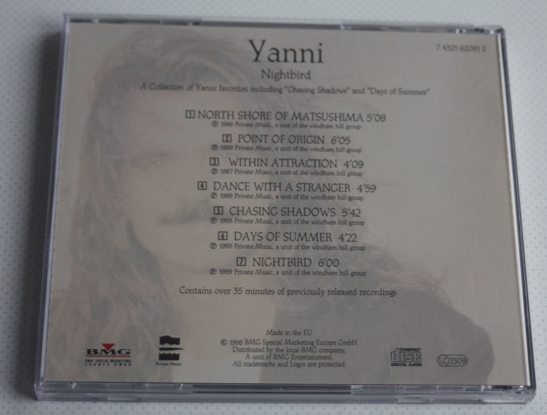 CD: Yanni - Nightbird – Usato da Wettingen venduto da Licht08 1