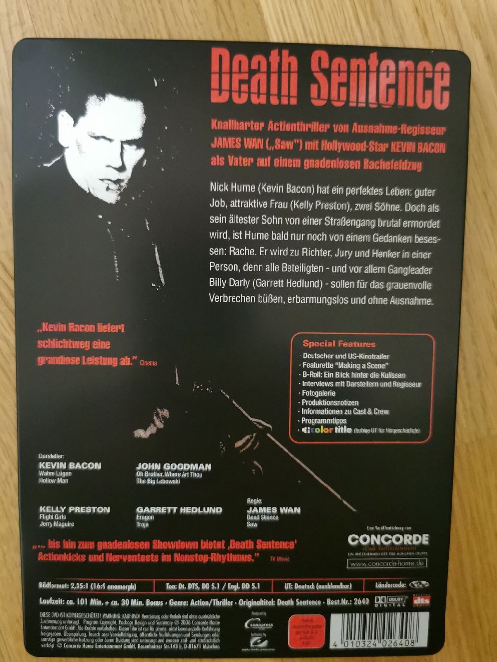 Tous les DVDs: Death Sentence - DVD – D'occasion à Arnegg par michik999 1