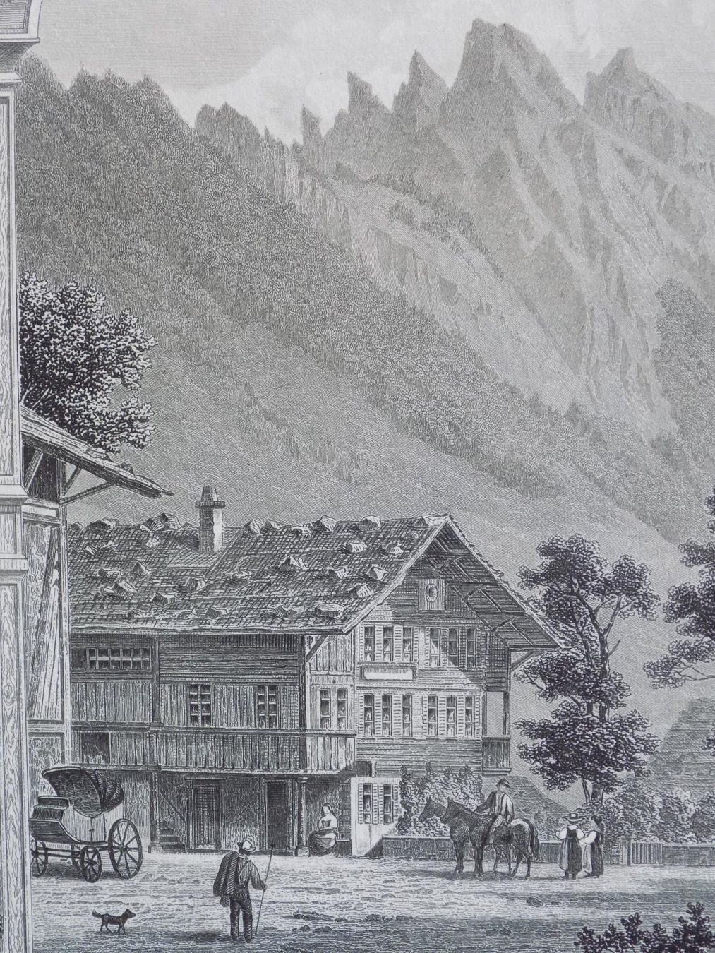 Incisioni: Zweilütschinen Berner Oberland – Usato da Risch venduto da Rischli15 3