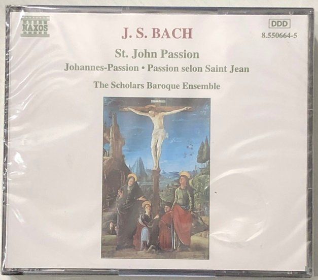 CD: Bach - Johannes-Passion – Nuovo e nell'imballaggio originale da Grüningen venduto da azulamarillo
