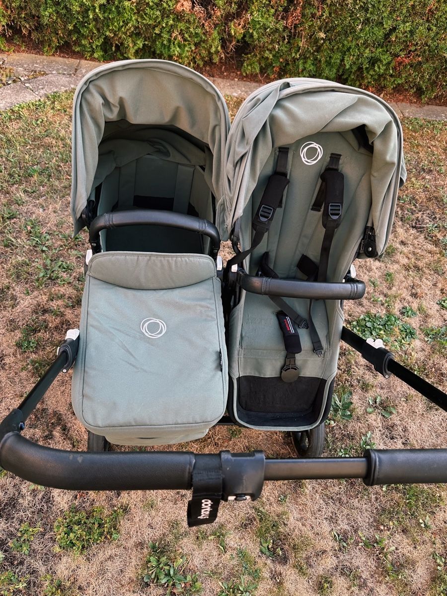 Bugaboo Kinderwagen: Bugaboo Donkey 5 Twin Stroller Forest Green Used – Gebraucht aus Affoltern am Albis von rot_682g 6