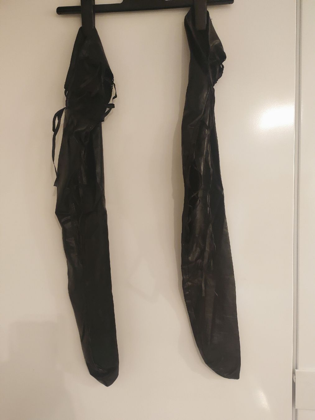 Calze & Collant: Neue Overknee Strümpfe, Grösse 38, schwarz – Nuovo (secondo la descrizione) da Oberwil b. Büren venduto da 3298Oberwil 1