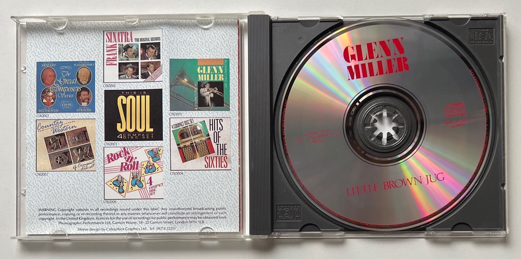 CD: Glenn Miller / Little Brown Jug – Usato da Näfels venduto da rottabi 2