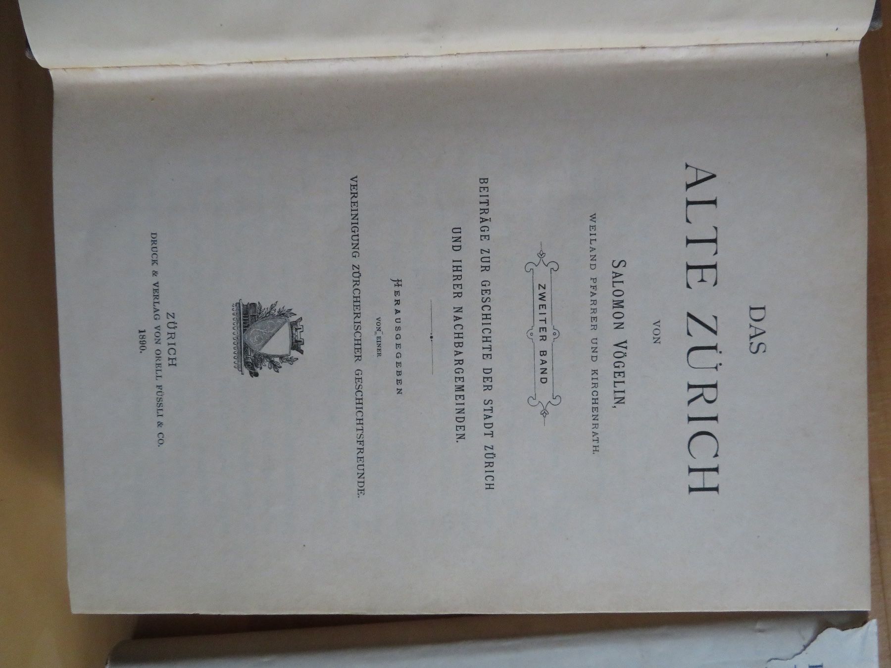 Libri: Das alte Zürich – Usato da Bern venduto da mordswein 5