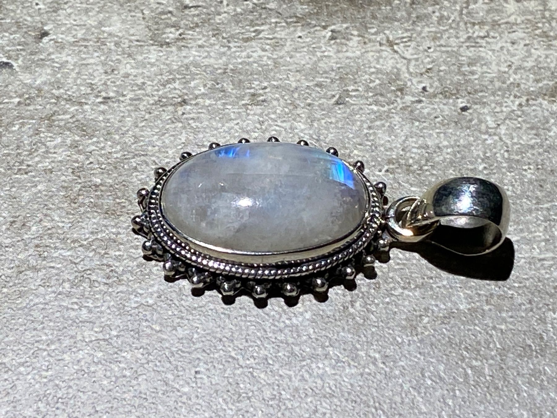 Ciondoli: Moonstone Silber 925 Anhänger orientalisch – Nuovo e nell'imballaggio originale da Laax venduto da Kiki_Kingdom3 5