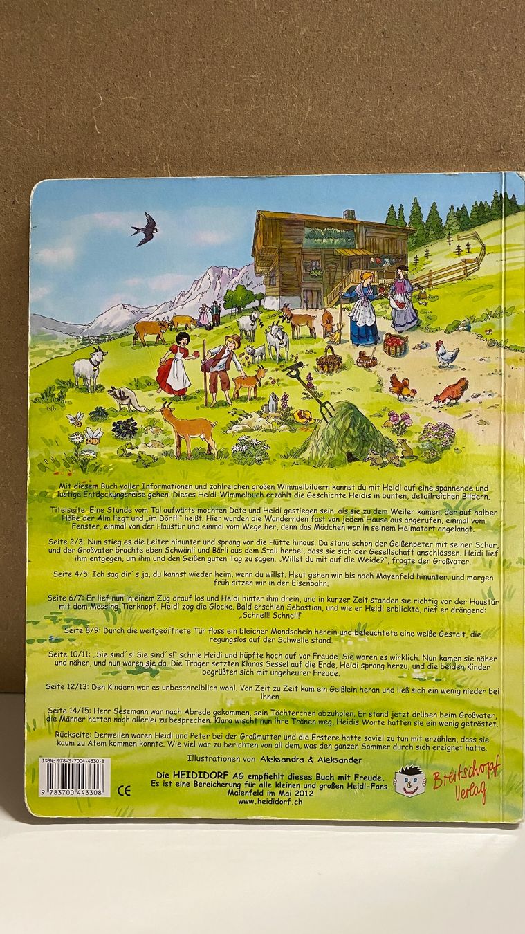 Libri: Wimmelbuch - Heidi – Usato da Dussnang venduto da trooper479 1