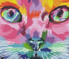 Diamond Painting Katze-201-30x40-726