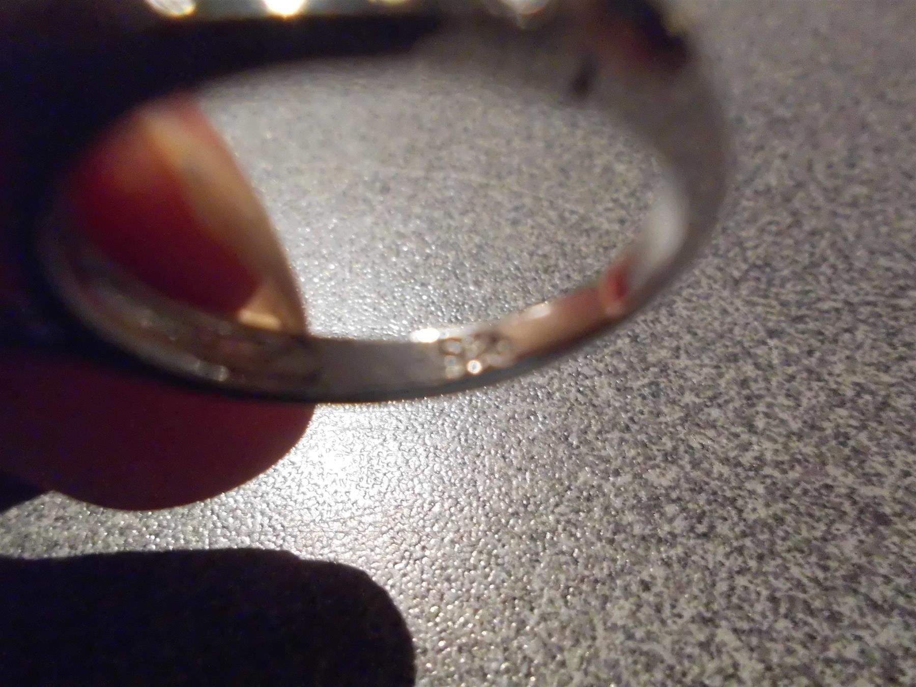 Bagues: Ring mit grossem Stein, Silber – D'occasion à Zürich par Motzkuh 2