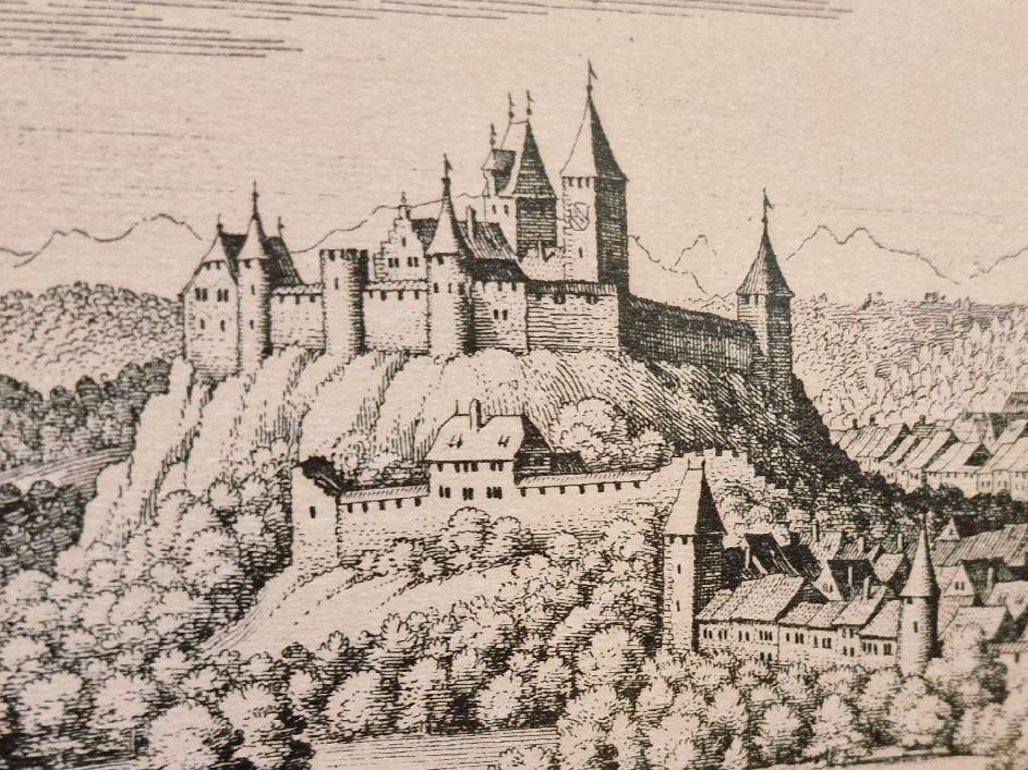 Stiche: Alte Ansicht Burgdorf – Gebraucht aus BERN von Intarsia