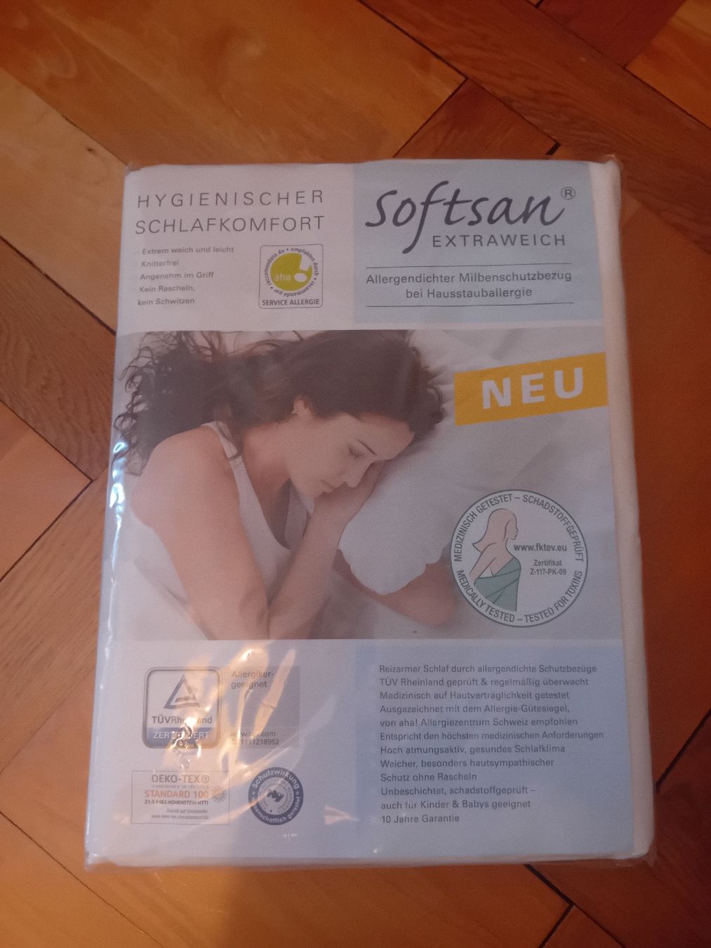 Bettwäsche: Softsan Extraweich Milbenschutzbezug – Neu und originalverpackt aus Winterthur von Janina_88