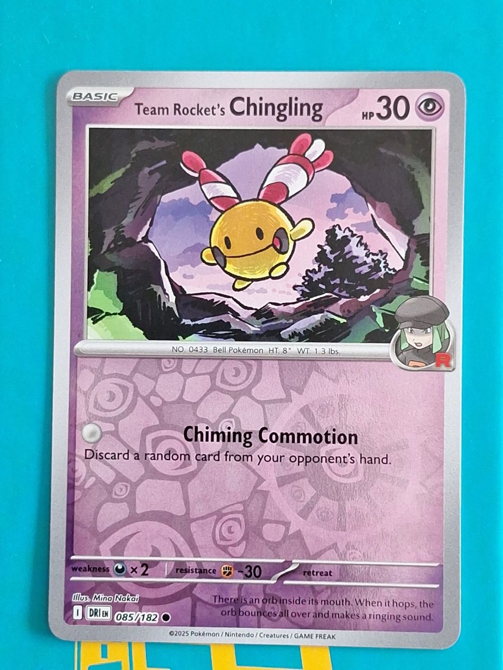 Pokémon Carte collezionabili: Team Rocket's Chingling - Reverse Holo Destined Rivals #1.9 – Usato da Altstätten SG venduto da GGsGameshop