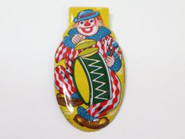 Vintage Grosser Knackfrosch Clown Klicker  made in Japan