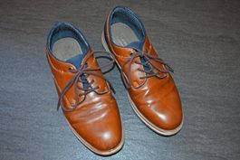 Leder-Halbschuhe von Friboo (Gr. 35)