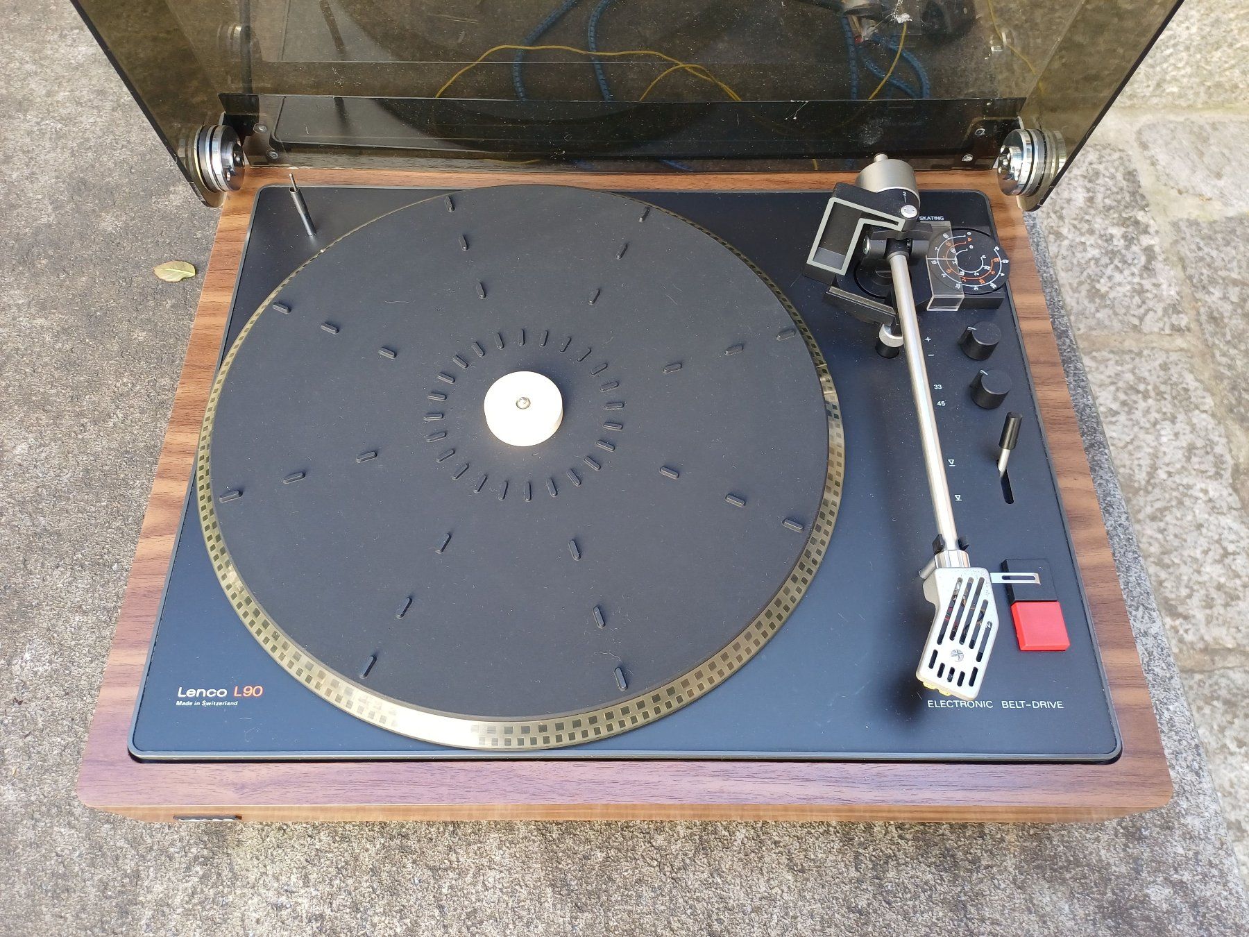 Lenco Giradischi: Lenco L-90 Plattenspieler – Usato da Bellinzona venduto da Jimi59