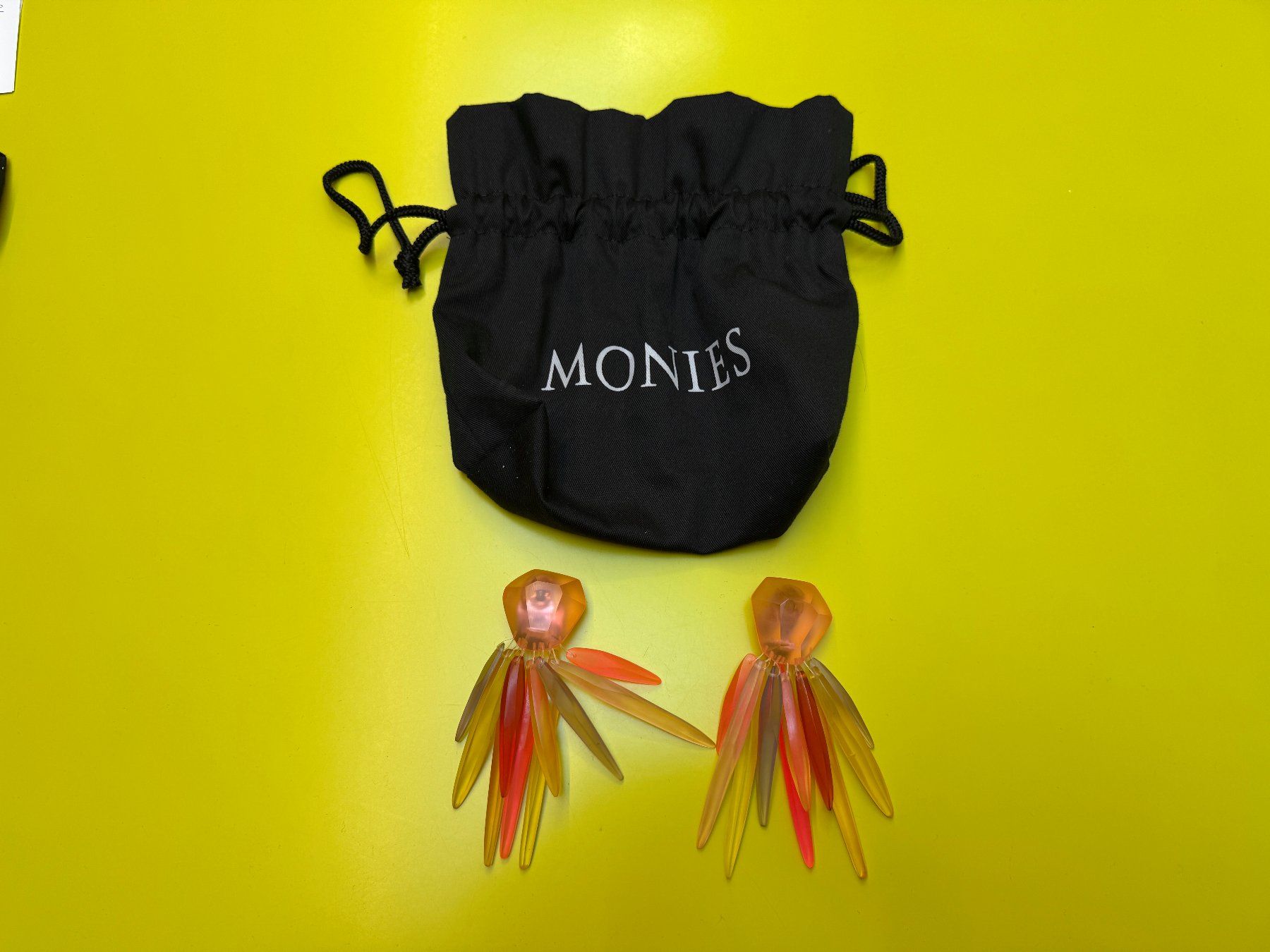 Orecchini pendenti & Orecchini a lobo: MONIES Designer-Ohrclips Multicolor – Usato da Zürich venduto da carlotorre