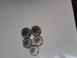 5x5Rappen 1967, Abart (7 hängt am Hals)