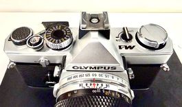 RARE Olympus M-1 1972 Pré-OM + 50mm Zuiko  État superbe