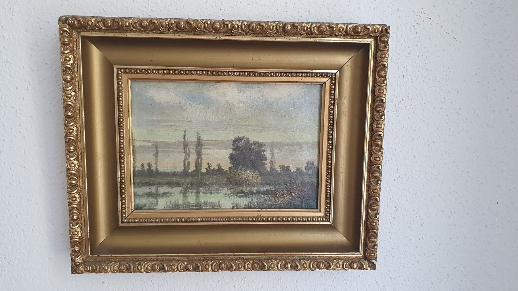 Tableaux: Gemälde mit Goldrahmen, Landschaftsmalerei – D'occasion à Meilen par DodoSchubi