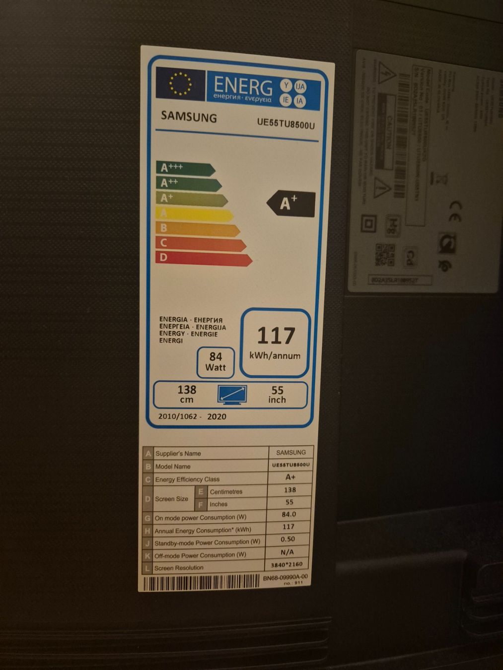 Televisori: Samsung TV / 55" – Usato da Mellingen venduto da Loewe2006 3