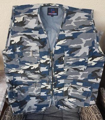 Neu Angler Weste Grösse L