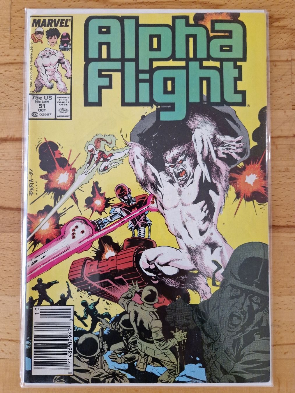 Fumetti: Alpha Flight #51 (Jim Lee) – Nuovo (secondo la descrizione) da Biel/Bienne venduto da collector_comics