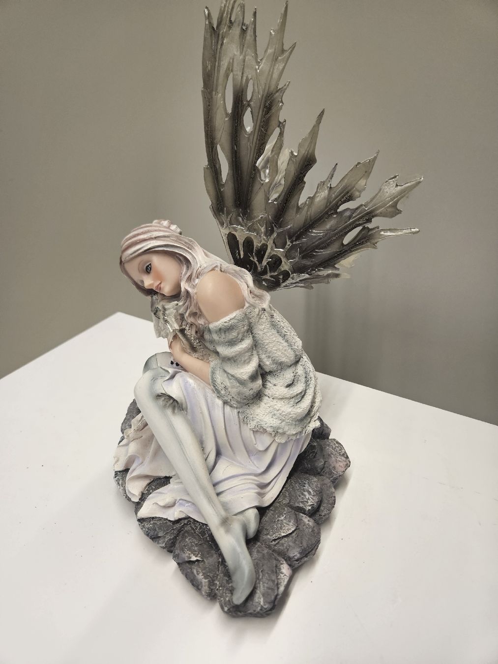 Statuette: Elfe mit Baby Drachen  – Nuovo (secondo la descrizione) da Dielsdorf venduto da Kenan997 1