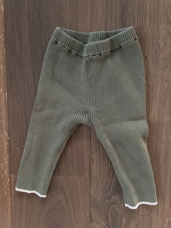Baby Mori dunkelgrün Babyhose Gr 74/80