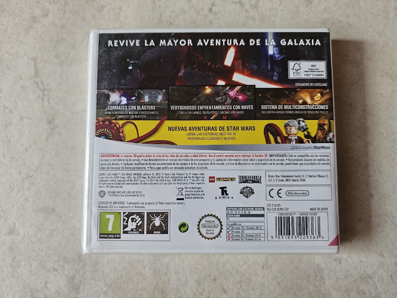 Nintendo Giochi: Star Wars  /  Fabrikneu (ES) – Nuovo e nell'imballaggio originale da Schneisingen venduto da backstore24 1