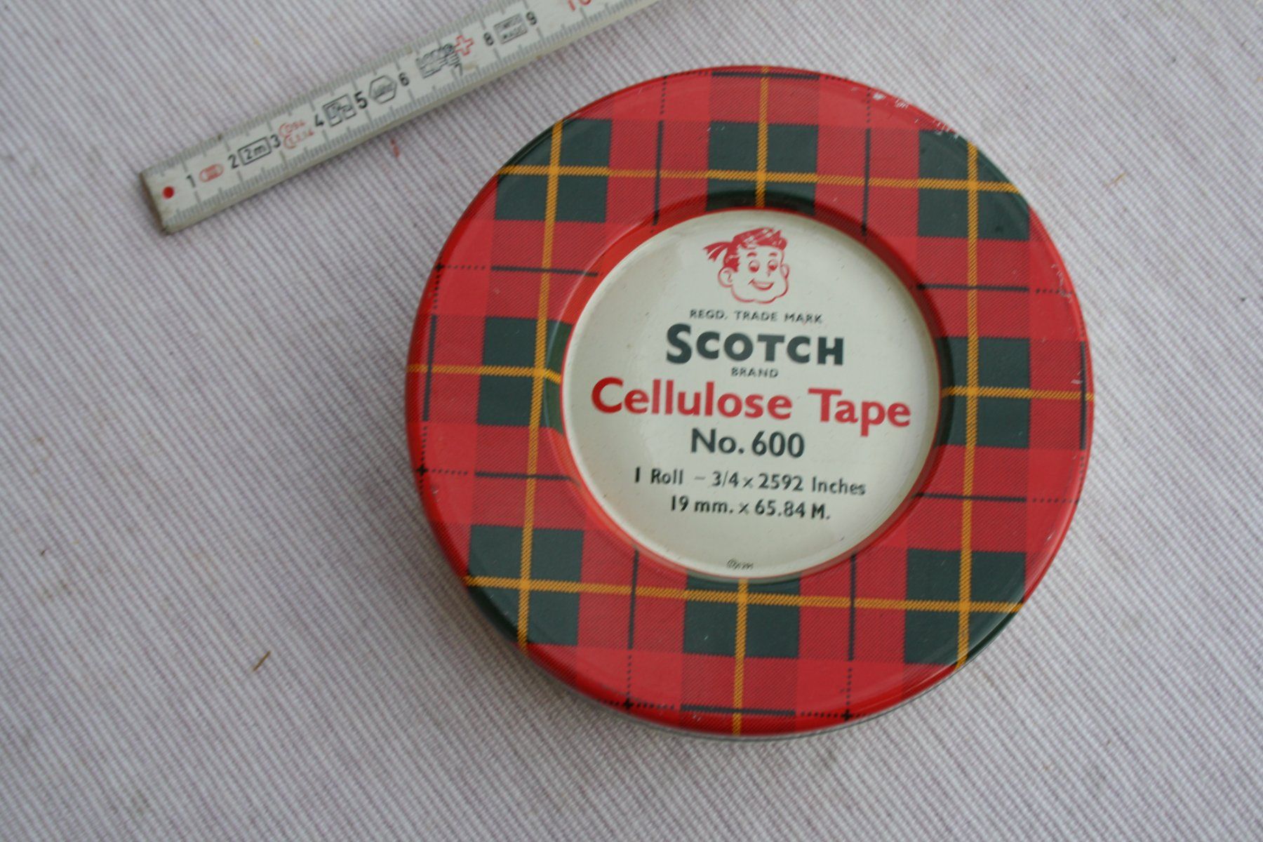Dosen: ALTE SCOTCH BAND BLECH - DOSE – Gebraucht aus Wauwil von Pneuedy 6