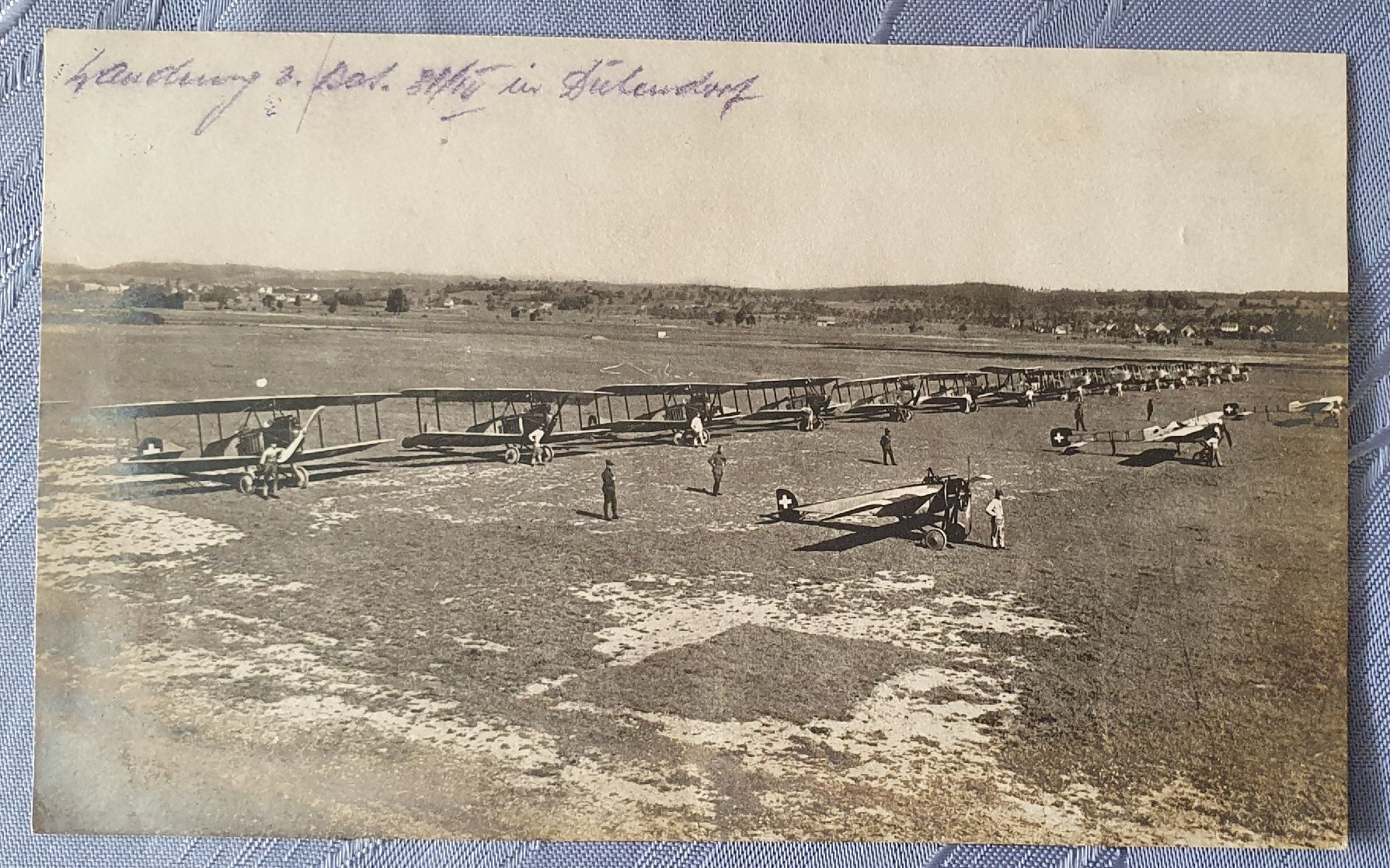 Cartoline postali: Flugplatz Dübendorf 1919 – Usato da Kreuzlingen venduto da Rschweiz1
