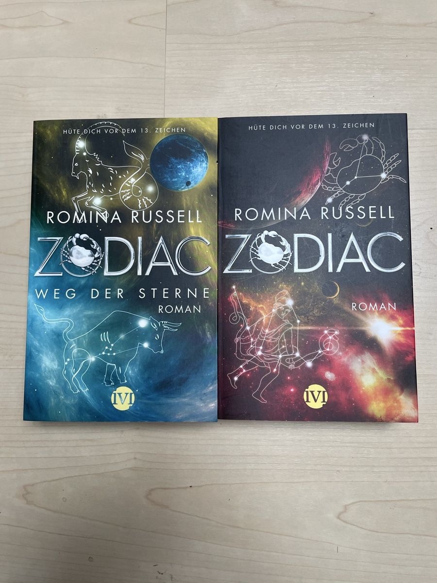 Libri: Romina Russell Zodiac Dilogie – Usato da Schnottwil venduto da MysticWitch