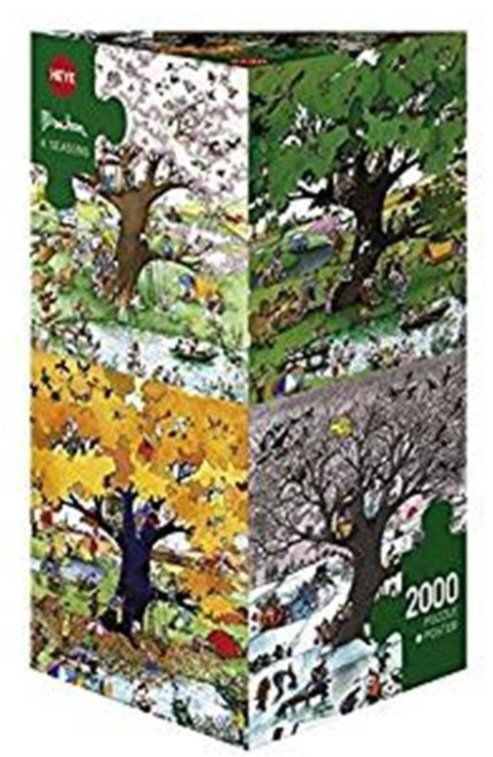 Heye Puzzles: HEYE # 29340 *4 Seasons Triangular 2000 Teile – D'occasion à Zell ZH par fossilchen