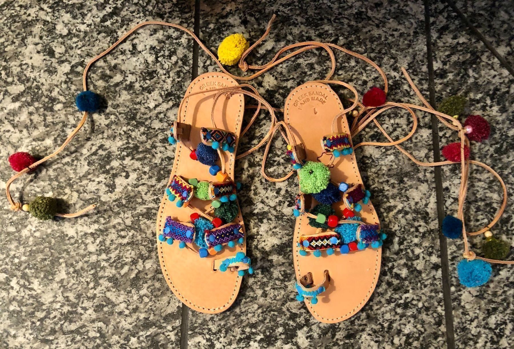 Damenschuhe: Greek Sandal Handmade – Neu (gemäss Beschreibung) aus Baden von Tiffany6878