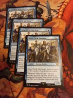4x MTG Minas Tirith Garrison Lord Of The Rings