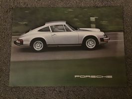 Porsche 911 Programm Faltprospekt englisch