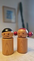2 Holz Salz- und Pfefferstreuern – Aarikka