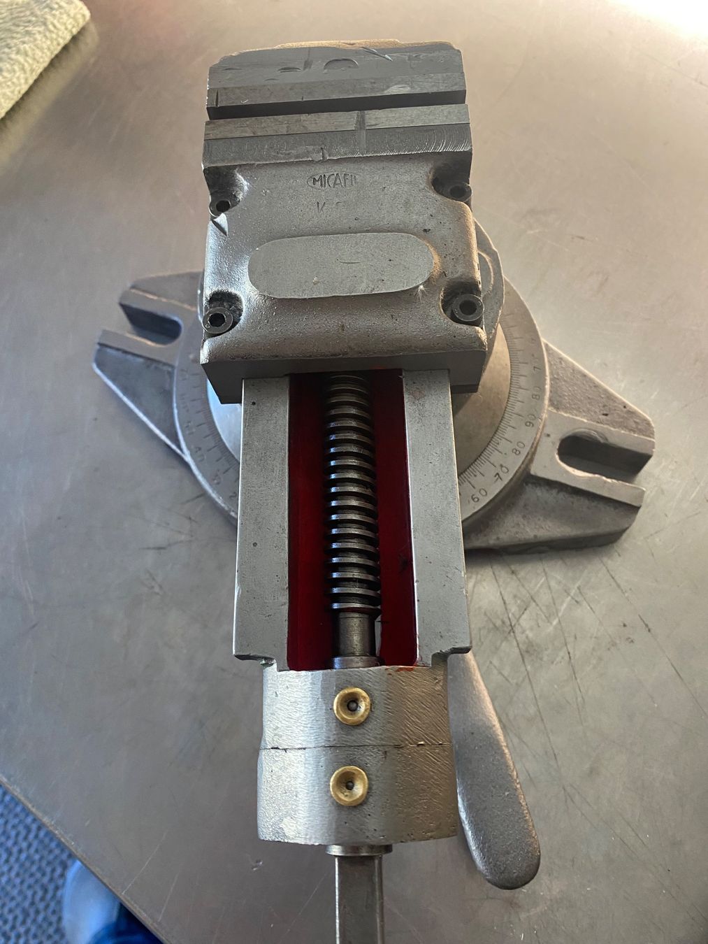 Alle Werkzeuge: Kugelschraubstock MICAFIL, 80mm – Gebraucht aus Ufhusen von Filly1816 3