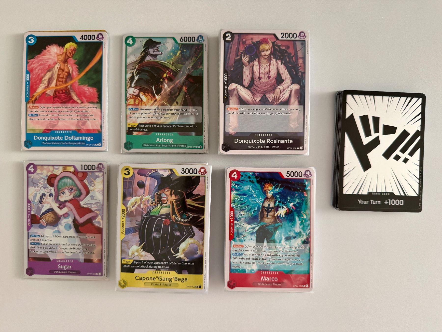 Bandai Carte collezionabili: One Piece Rare 100+ Bundle und folierte DON!! – Nuovo (secondo la descrizione) da Buochs venduto da Lesaimen 3