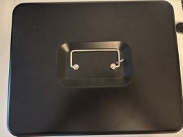 Geldkasse Metal schwarz