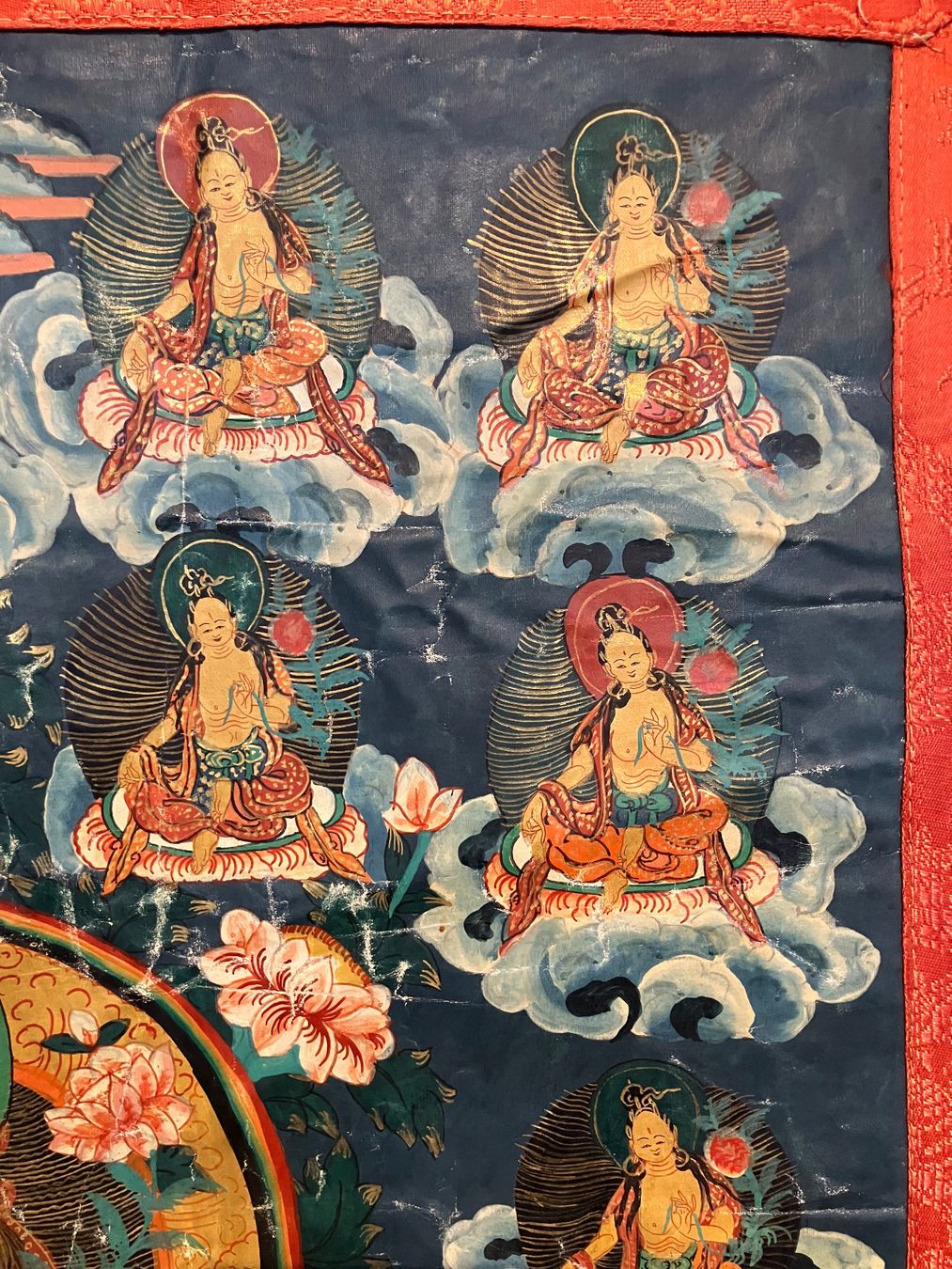 Dipinti: Orginal Antik Thangka Gemälde – Usato da Niederglatt ZH venduto da nieser 7