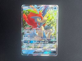 Pokemon Keldeo GX Unified Minds Near Mint
