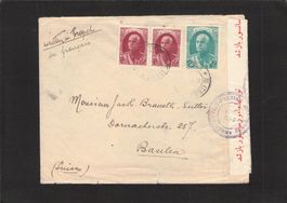 Zensurbrief Persien ( Teheran ) - Basel