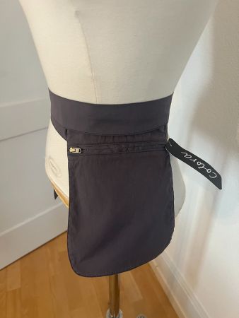 Colora Wickel Bauchtasche, Graubraun, NEU
