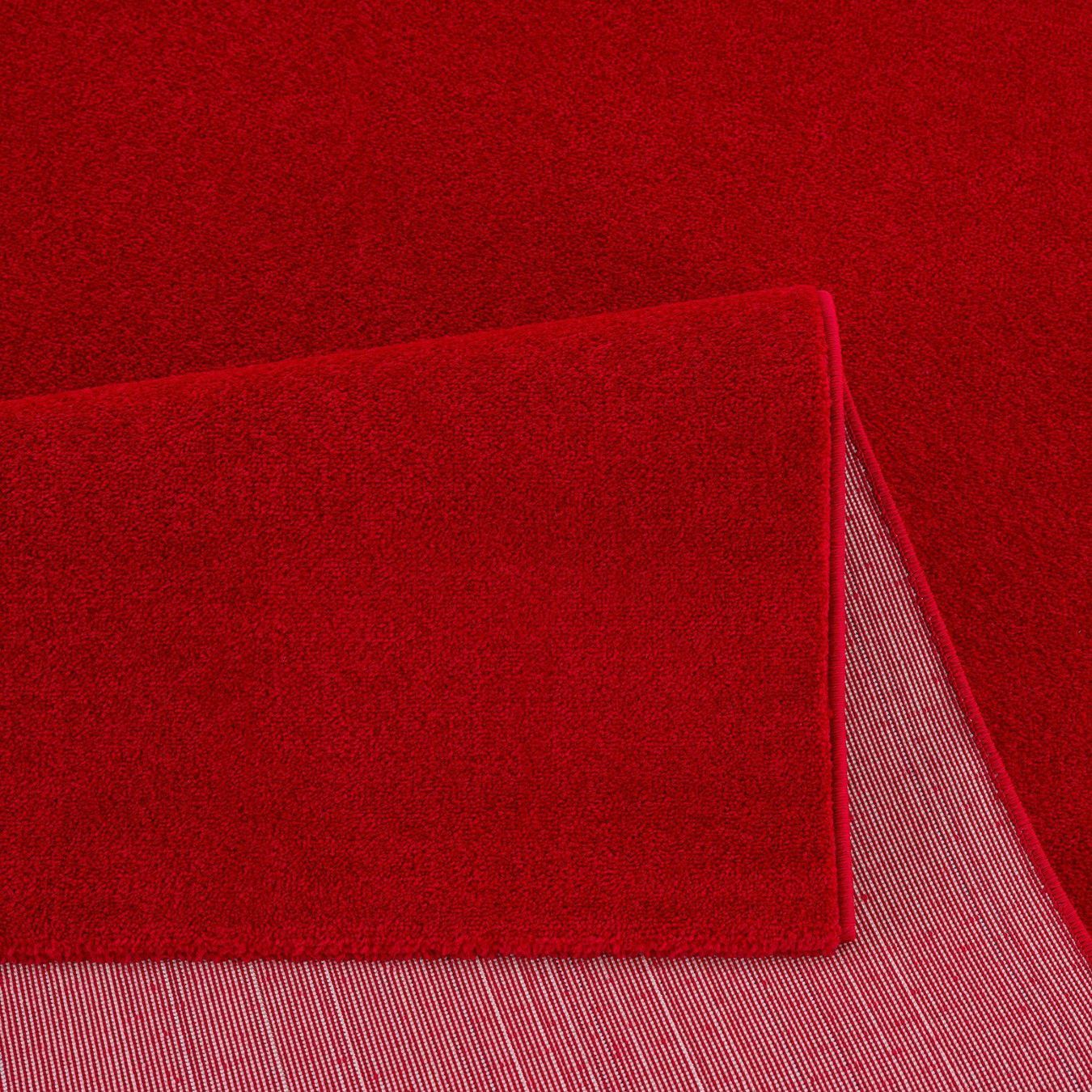 Tappeti: Teppich Uni 9504-Red, 160 x 230 cm – Nuovo e nell'imballaggio originale da Reinach AG venduto da carpethouse 4