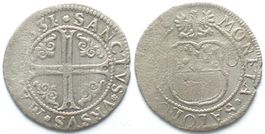 SOLOTHURN Batzen 1631 Billon ERHALTUNG! vz+