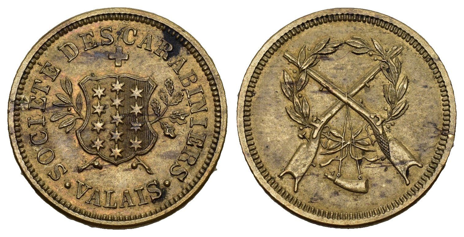 Medaillen: Wallis O.J – Gebraucht aus Bern von numismatictops