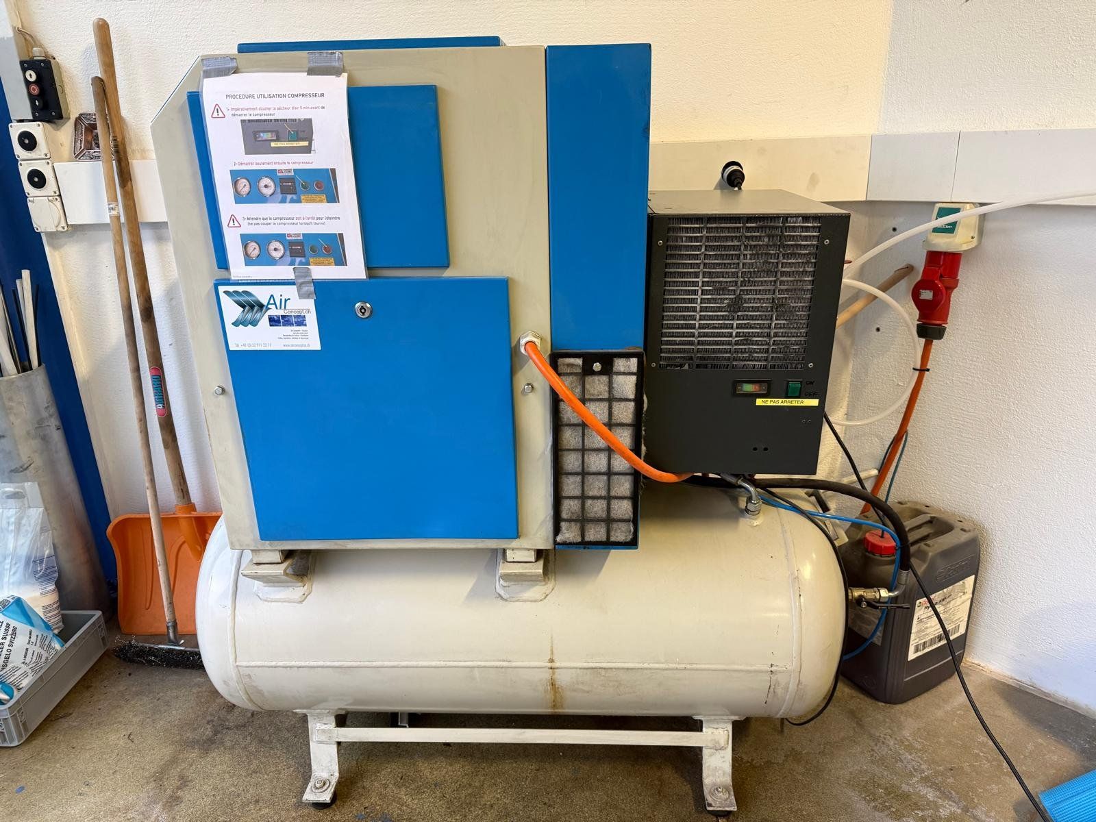 Compressori: Compresseur à vis RENNER 250L – Usato da La Chaux-de-Fonds venduto da Bretelle